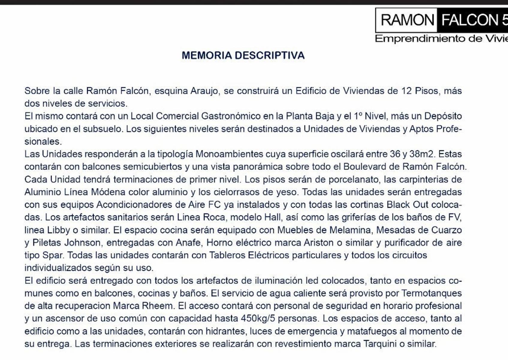 EDIFICIO DE 12 PISOS ,MONOAMB APTO VIVIENDA Y USO PROFESIONAL DE 35 A 39 M2 — foto 5
