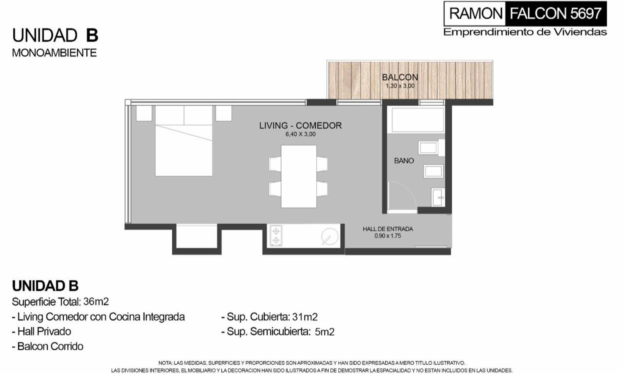 EDIFICIO DE 12 PISOS ,MONOAMB APTO VIVIENDA Y USO PROFESIONAL DE 35 A 39 M2 — foto 6
