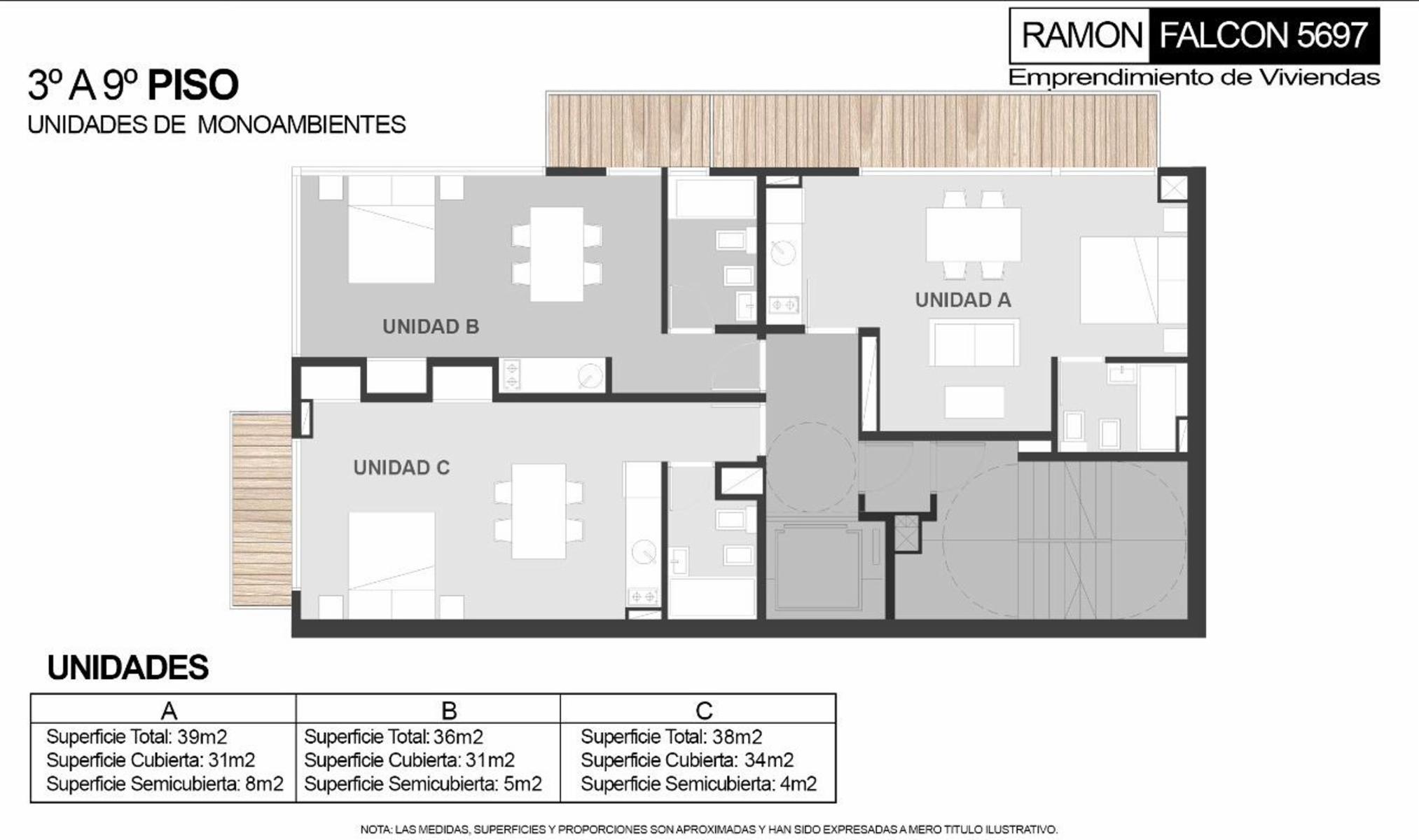 EDIFICIO DE 12 PISOS ,MONOAMB APTO VIVIENDA Y USO PROFESIONAL DE 35 A 39 M2 — foto 8