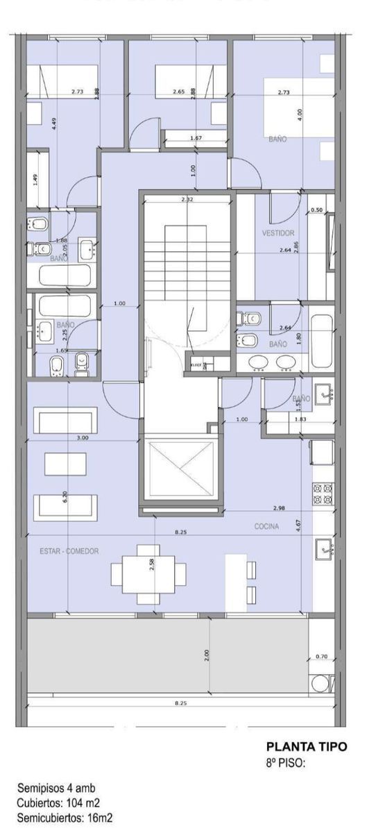 DEPARTAMENTO 3 AMB AL FRENTE, EN CONSTRUCCION - 3