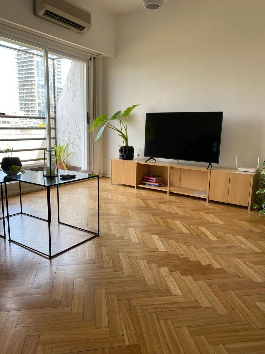2 ambientes de 50 m2 aprox, amoblado en renta temporaria — foto 2