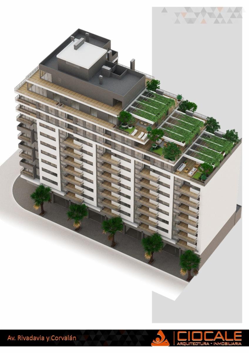 3 AMBIENTES CON COCHERA , BALCON A LA PLAZA , DOS BAÑOS COMPLETOS , DOS HABITACIONES , COCINA , LAVADERO - 3