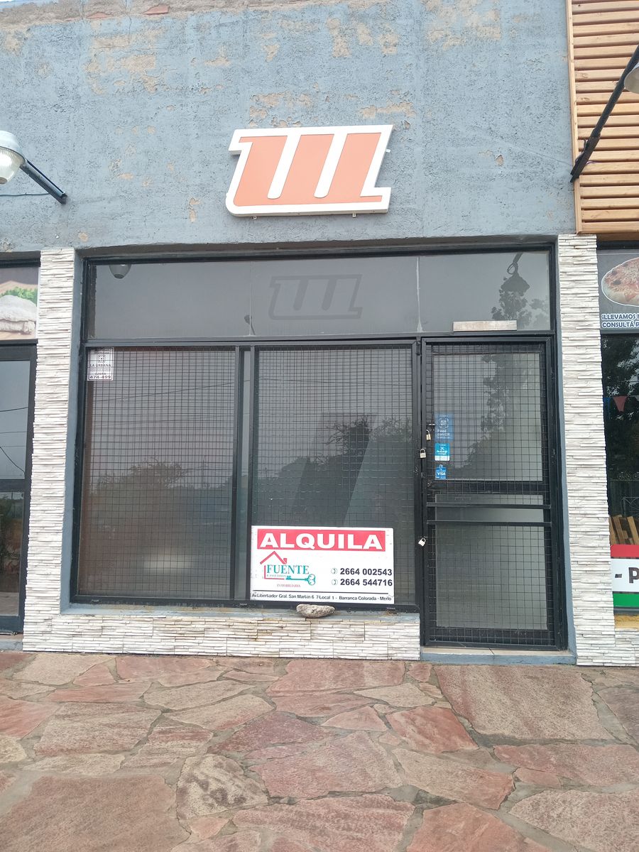 LOCAL COMERCIAL EN AVENIDA - VILLA DE MERLO SAN LUIS - EN ALQUILER - 6