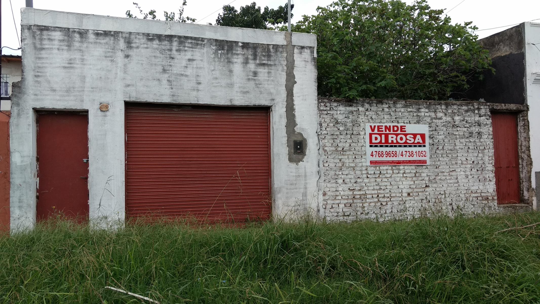 Lote 300mts2 con local al frente - El Libertador - Tres de Febrero