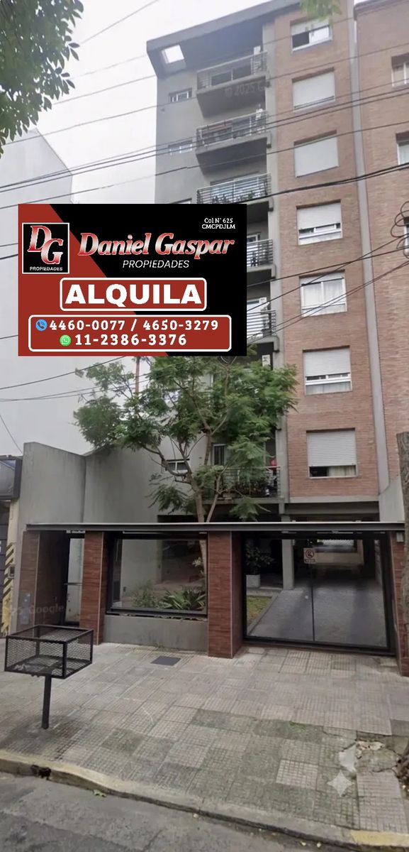 ALQUILER - DEPARTAMENTO 2 AMBIENTES EN IMPECABLE ESTADO - MUY LUMINOSO - 1