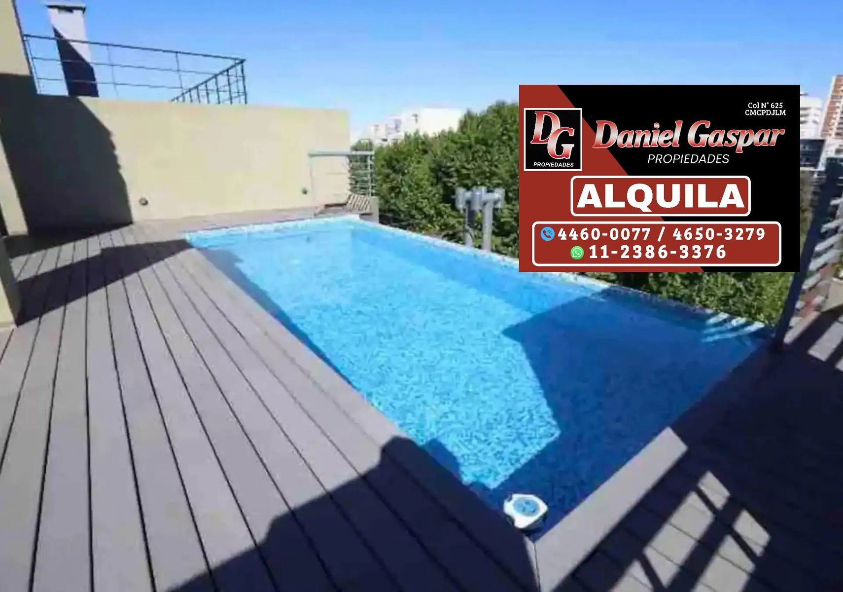ALQUILER - DEPARTAMENTO DE CATEGORÍA EN BELGRANO CENTRO - 2 AMBIENTES C/PISCINA