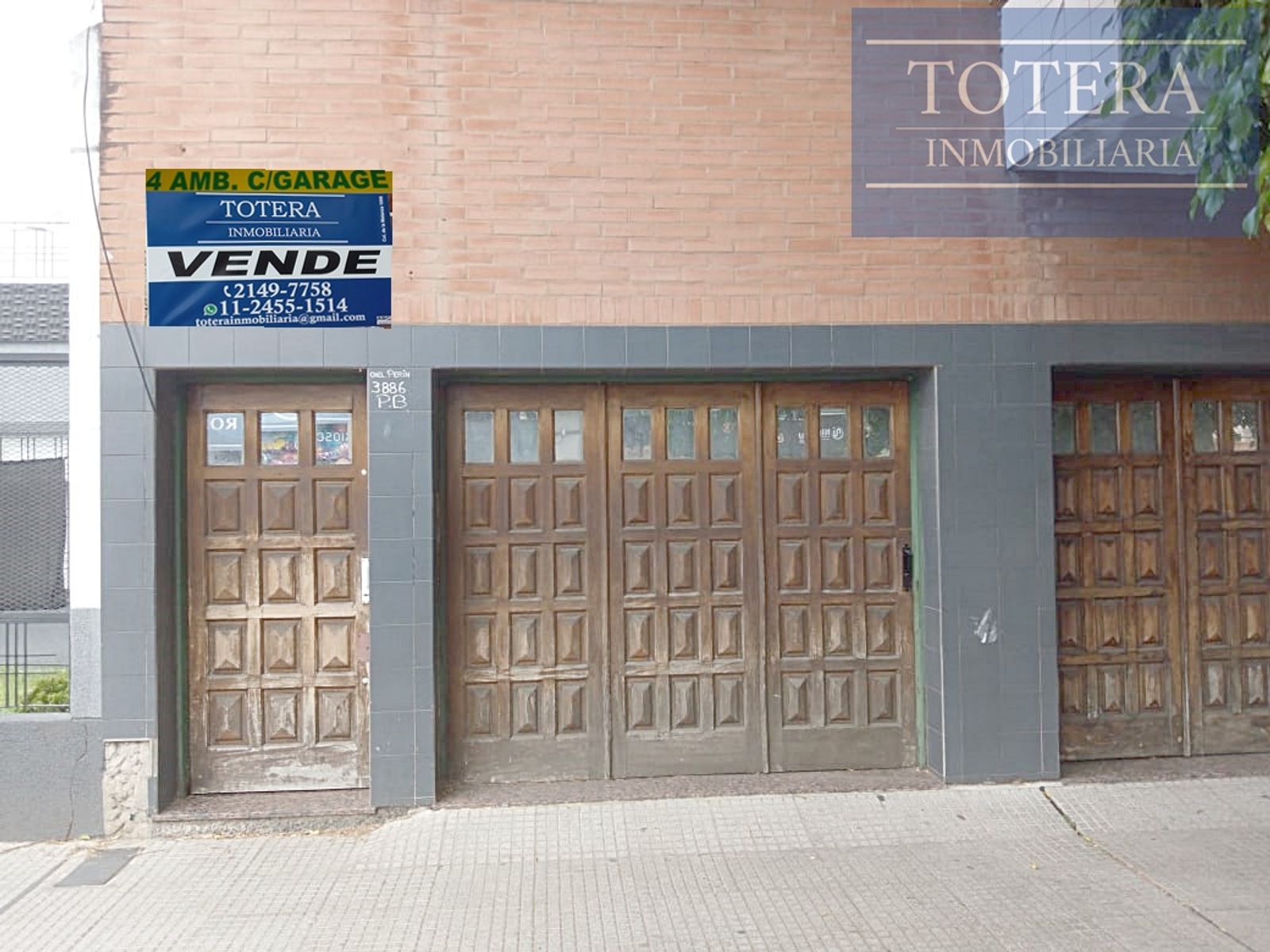 Casa PH P. Baja 4 ambientes al frente con Garage