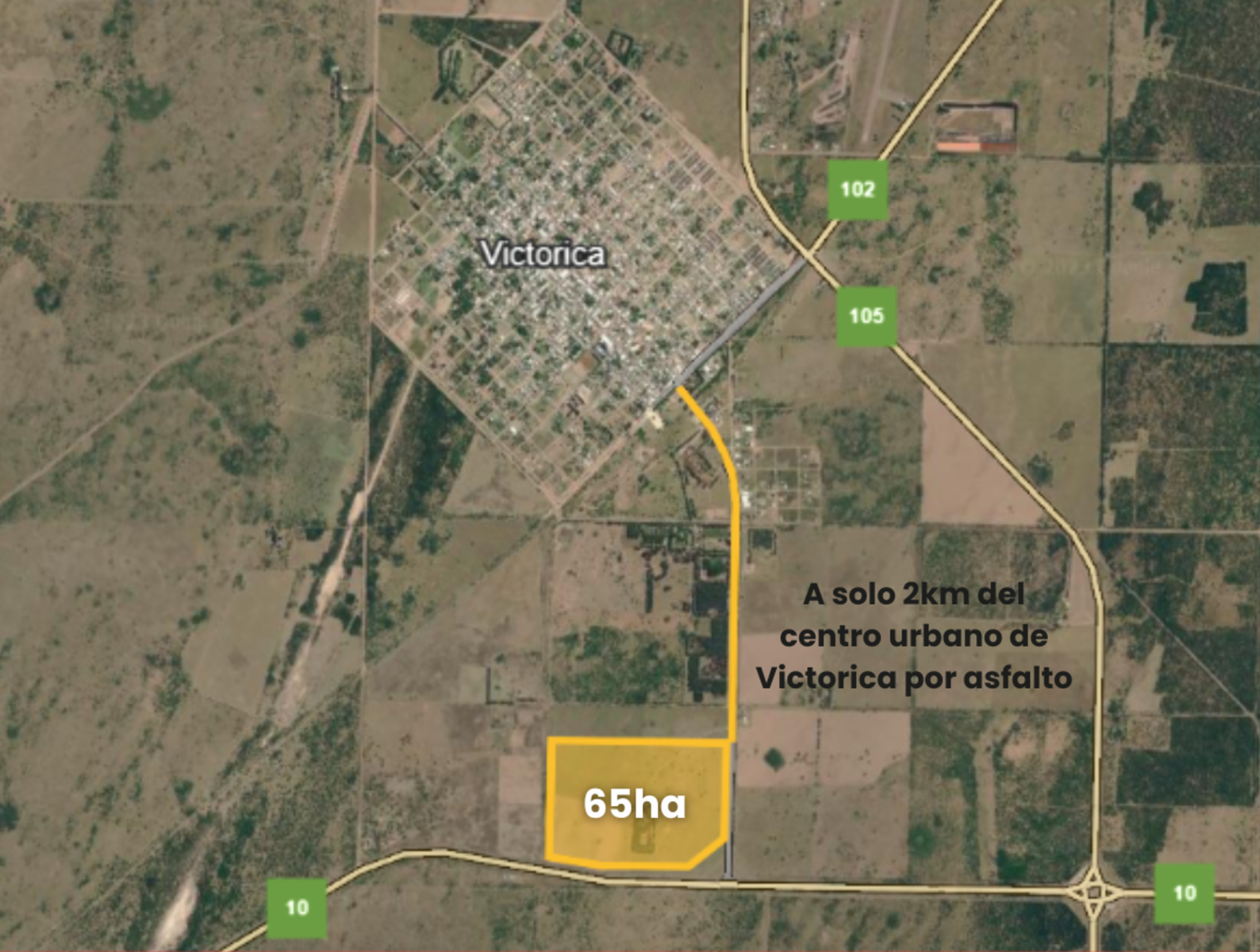 Chacra - 65 ha RP 10 e Ingreso - Victorica - La Pampa - 3