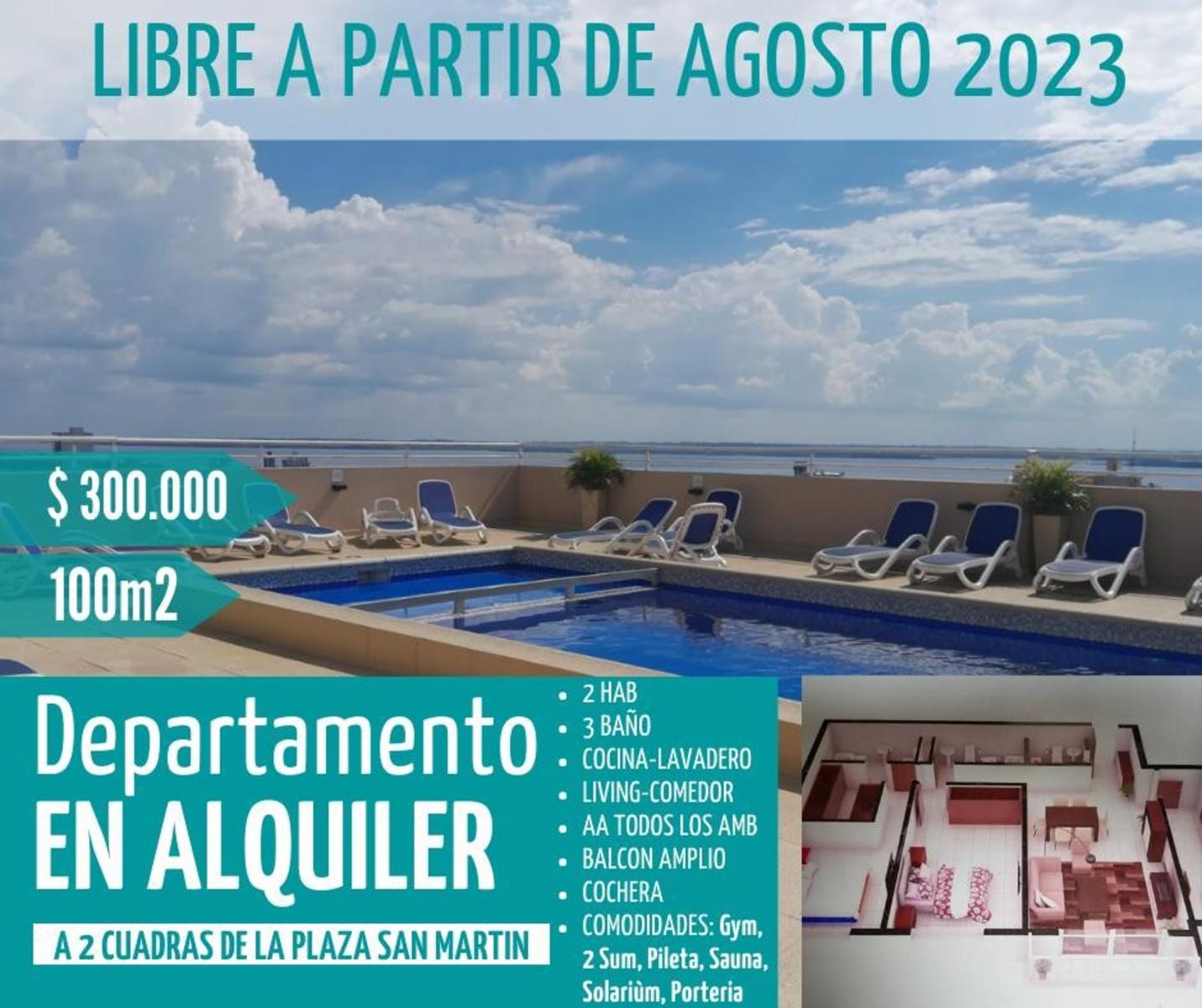 Departamento Céntrico en Alquiler