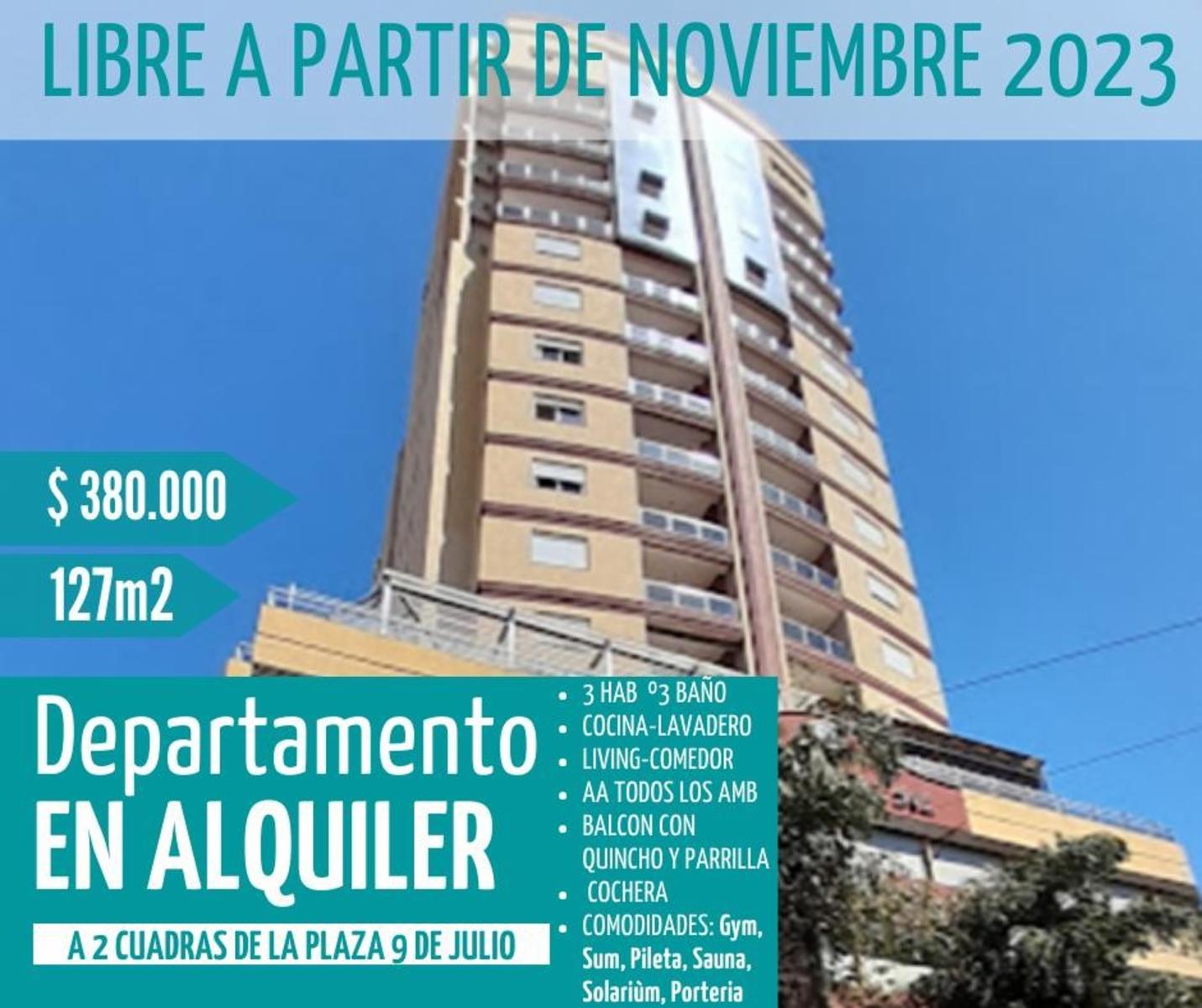 Departamento Céntrico en Alquiler