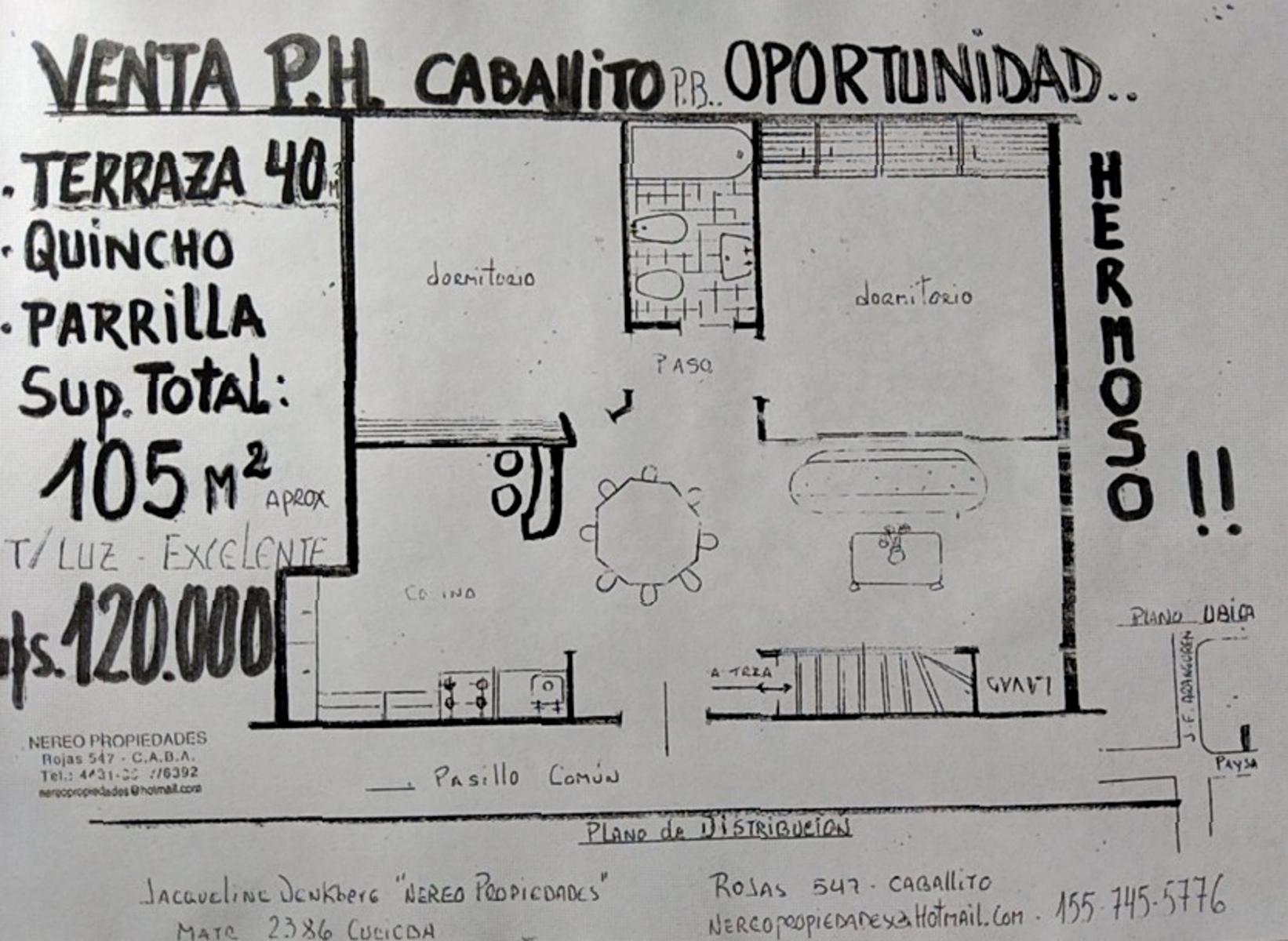VENTA // FLORES - Dpto 4 amb. en P.B., con 2 patios propios (+lavadero). Muy buena ubicación. VALOR: U$S.100.0000 — foto 14