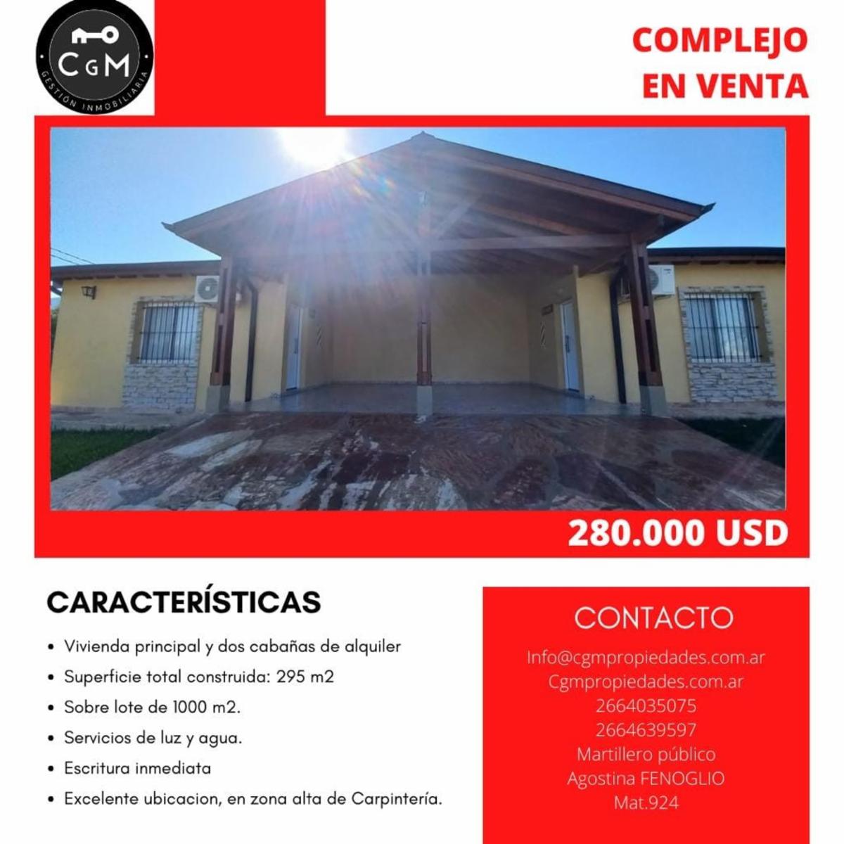 Complejo de Cabañas con Encanto en Carpintería, San Luis - 25