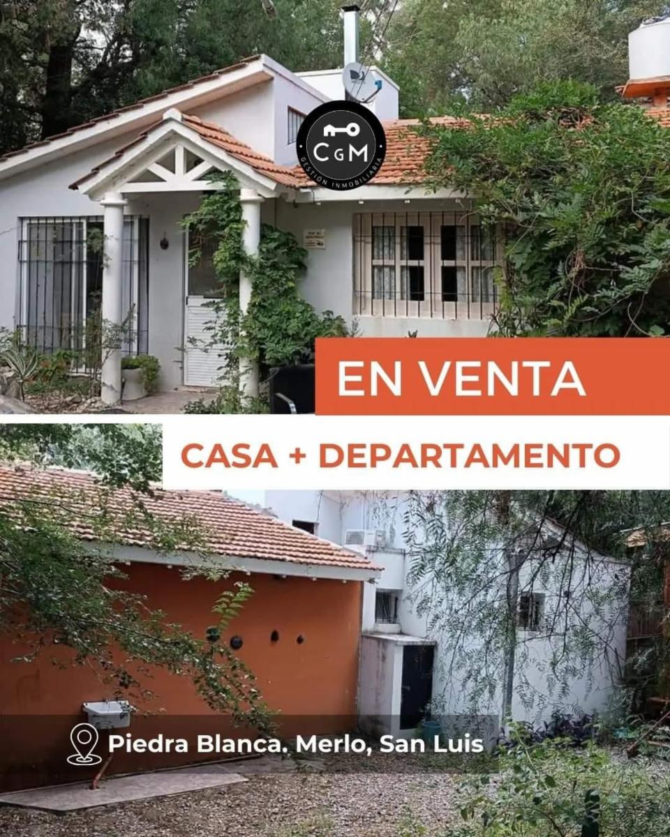 VENTA MAS DEPARTAMENTO EN PIEDRA BLANCA, MERLO SAN LUIS (CASA + DEPARTAMENTO). — foto 12