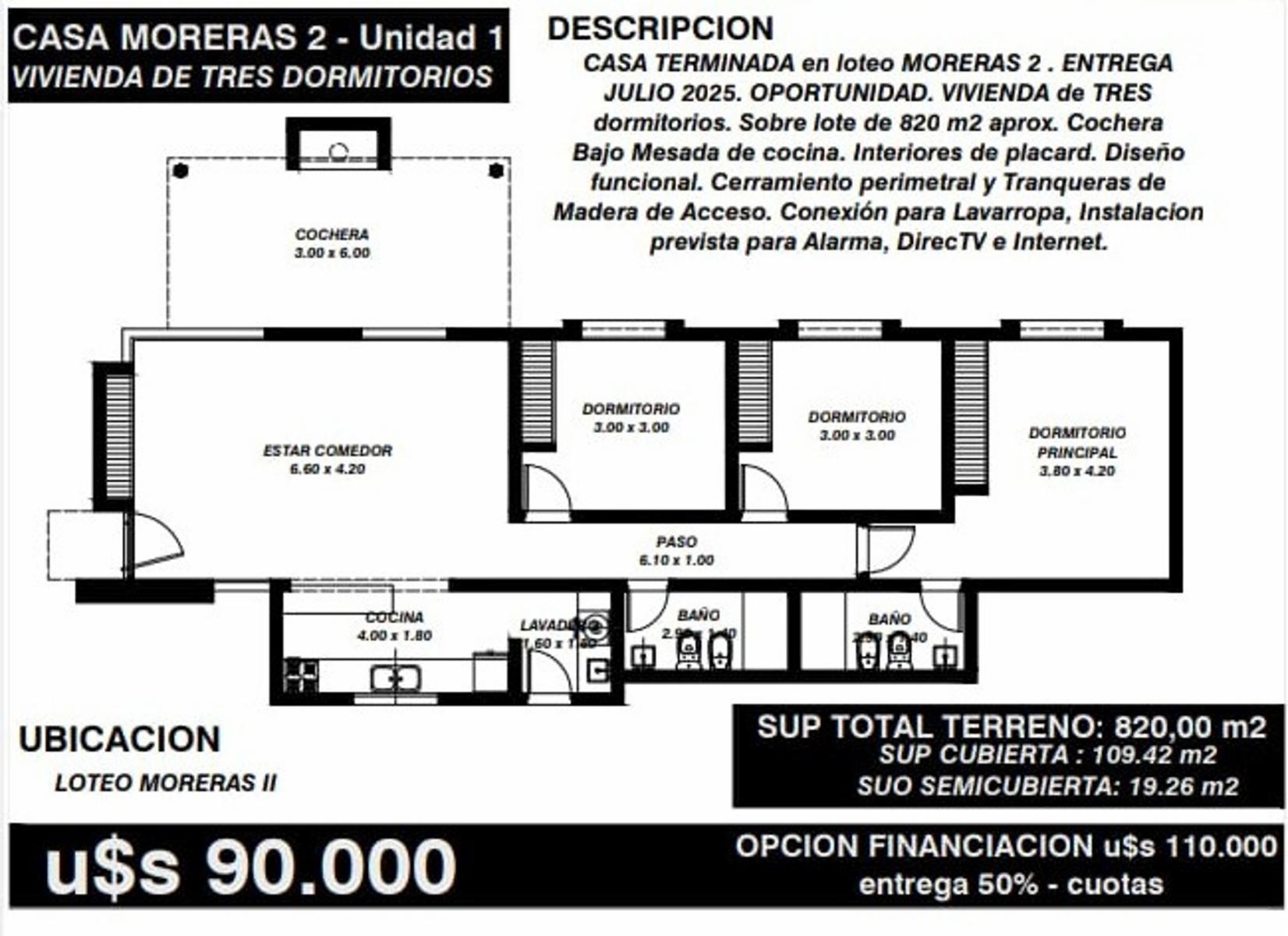 ¡OPORTUNIDAD ÃNICA VENTA DE CASA EN POZO EN BARRIO LAS MORERAS II, MERLO, SAN LUIS — foto 2