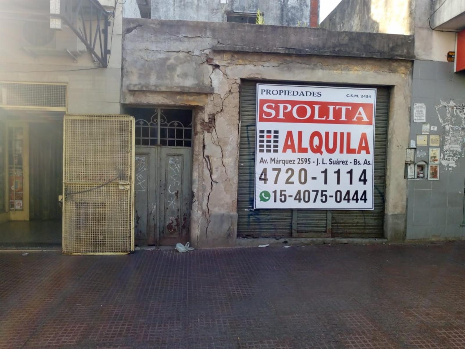 LOCAL APTO TODO RUBRO A METROS DE ESTACION SUAREZ - 1