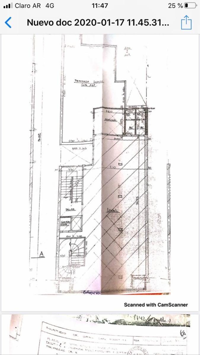 EXCELENTE PISO CON COCINA, 2 BAÑOS Y AMBIENTE DE 8 x 17 mts, COMERCIAL O VIVIENDA. — foto 5