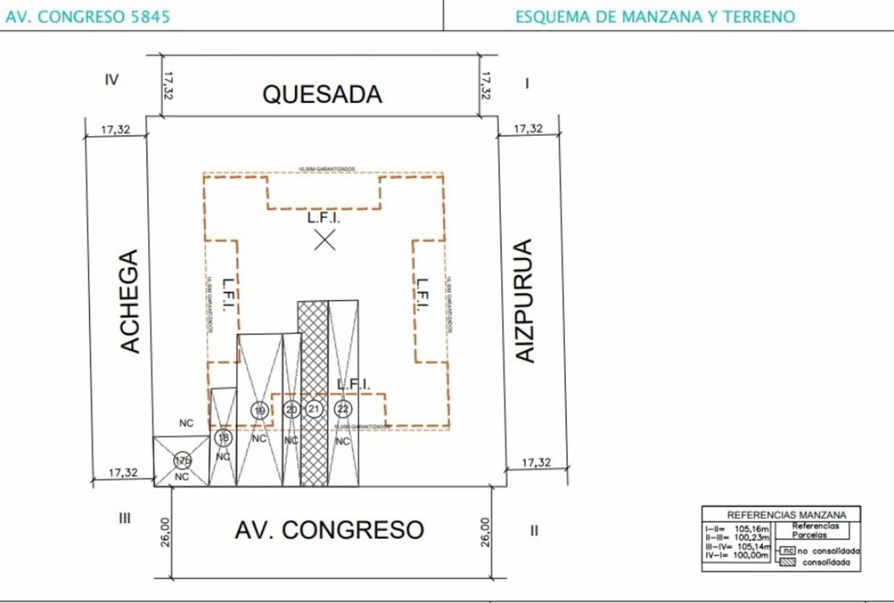 VENTA AMPLIO TERRENO SOBRE AV.CONGRESO VILLA URQUIZA