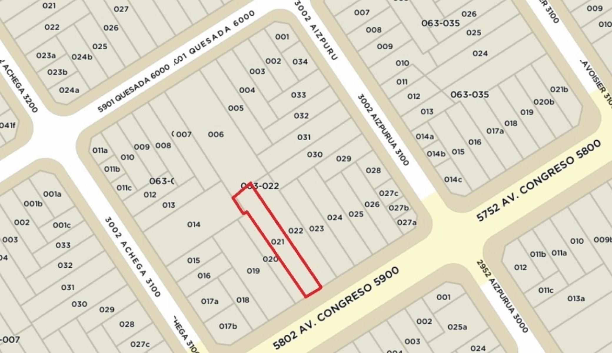 VENTA AMPLIO TERRENO SOBRE AV.CONGRESO VILLA URQUIZA — foto 4