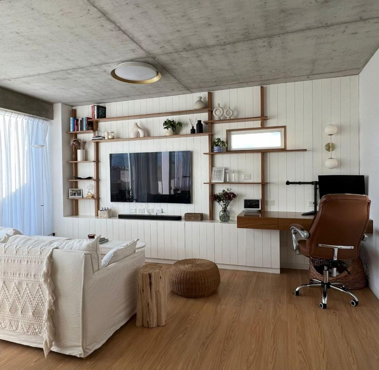 Triplex Nuevo Y De Diseño Con Terraza, Jacuzzi, Parrilla, Cochera Y Amueblado En Villa Crespo — foto 4