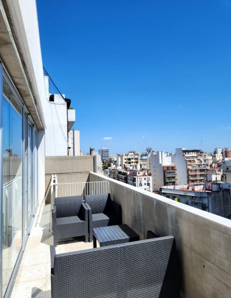 Triplex Nuevo Y De Diseño Con Terraza, Jacuzzi, Parrilla, Cochera Y Amueblado En Villa Crespo — foto 12