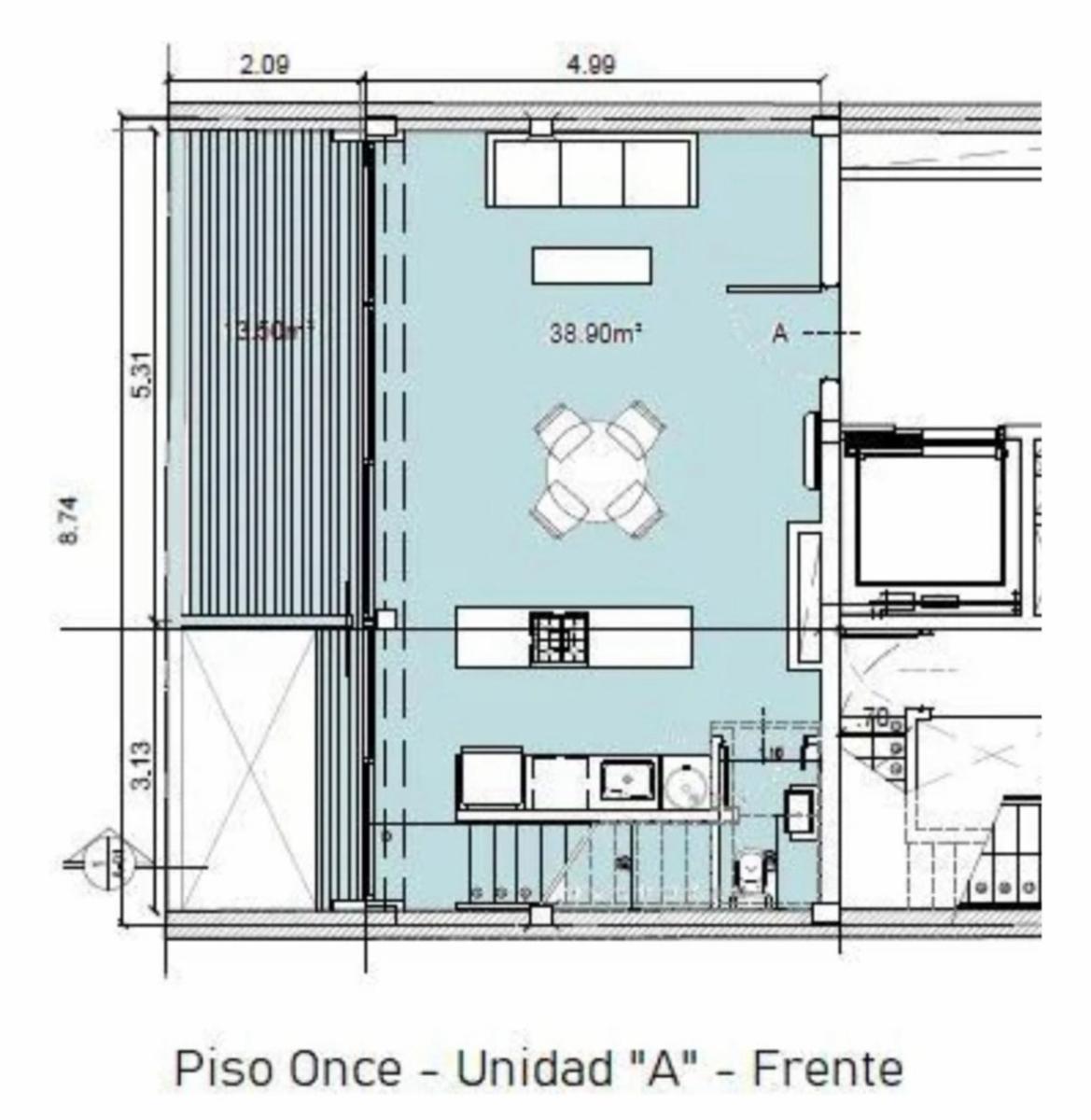 Triplex Nuevo Y De Diseño Con Terraza, Jacuzzi, Parrilla, Cochera Y Amueblado En Villa Crespo — foto 15