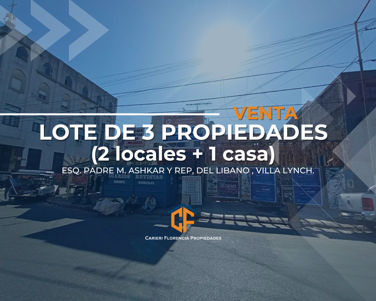 LOTE DE 3 PROPIEDADES, IDEAL INVERSIÓN, EN VENTA - 1