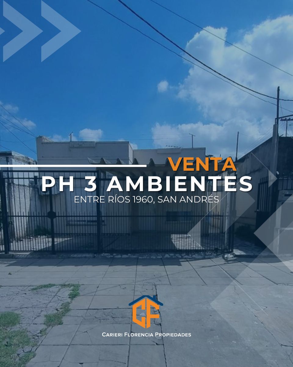 PH 3 AMBIENTES EN VENTA EN SAN ANDRES