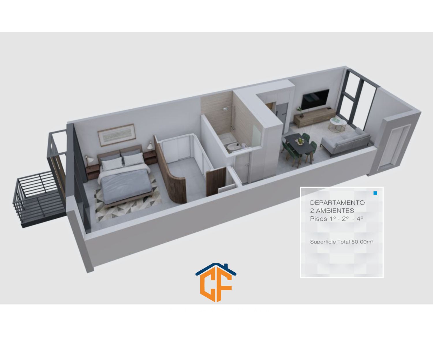 DEPARTAMENTO 2 AMBIENTES A ESTRENAR EN HURLINGHAM — foto 4