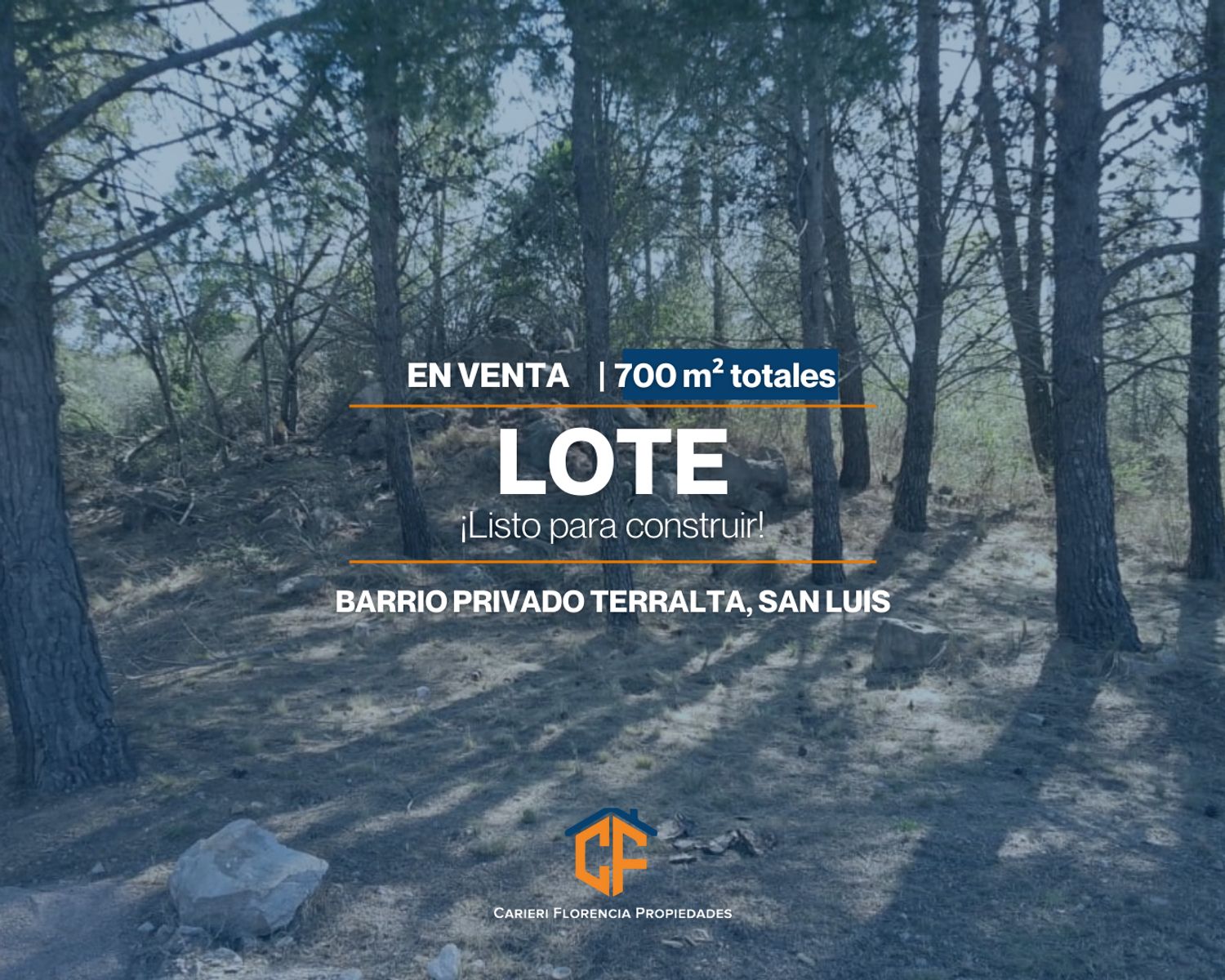 Venta De Lote En Exclusivo Barrio Privado Terralta En San Luis - 1