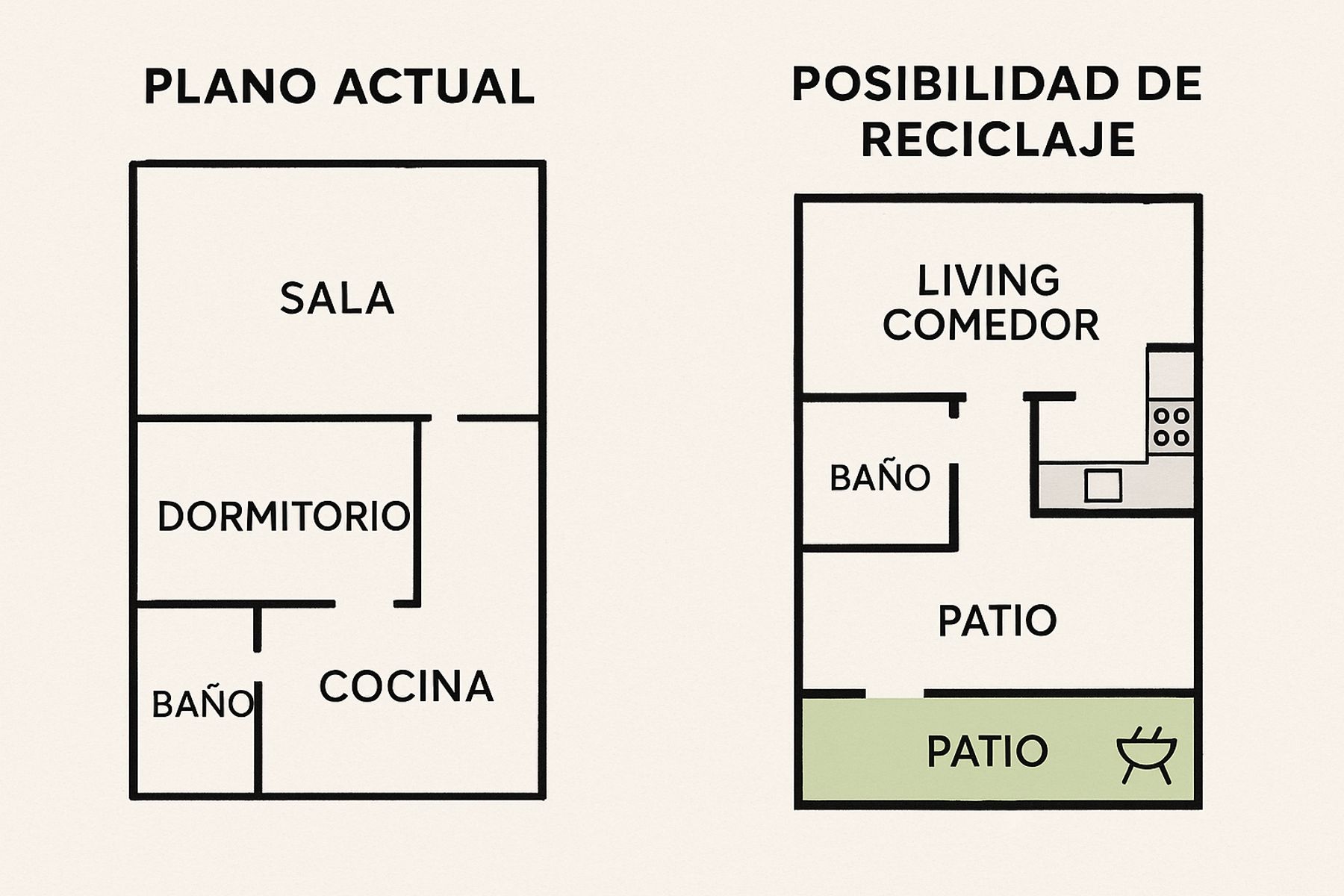 Venta de Dos Departamentos en excelente ubicación — foto 2
