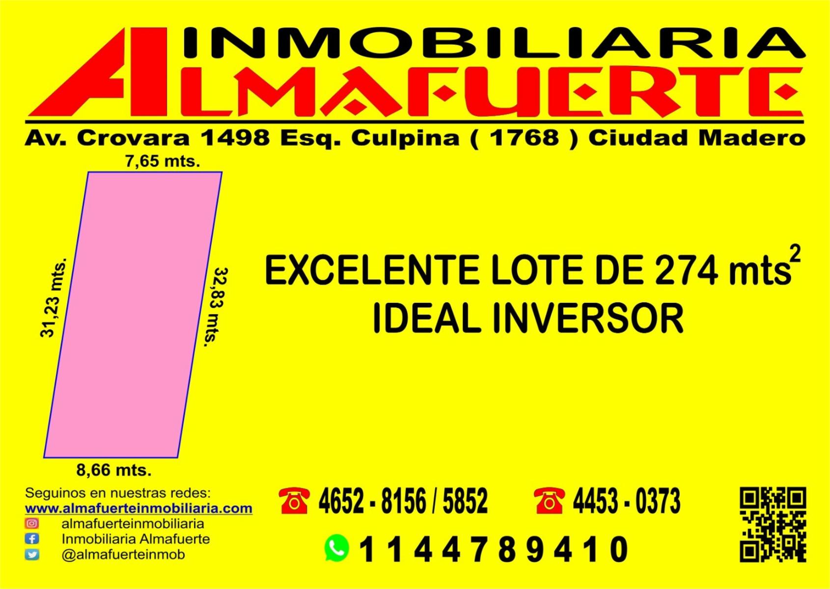 IDEAL INVERSOR IMPORTANTE LOTE