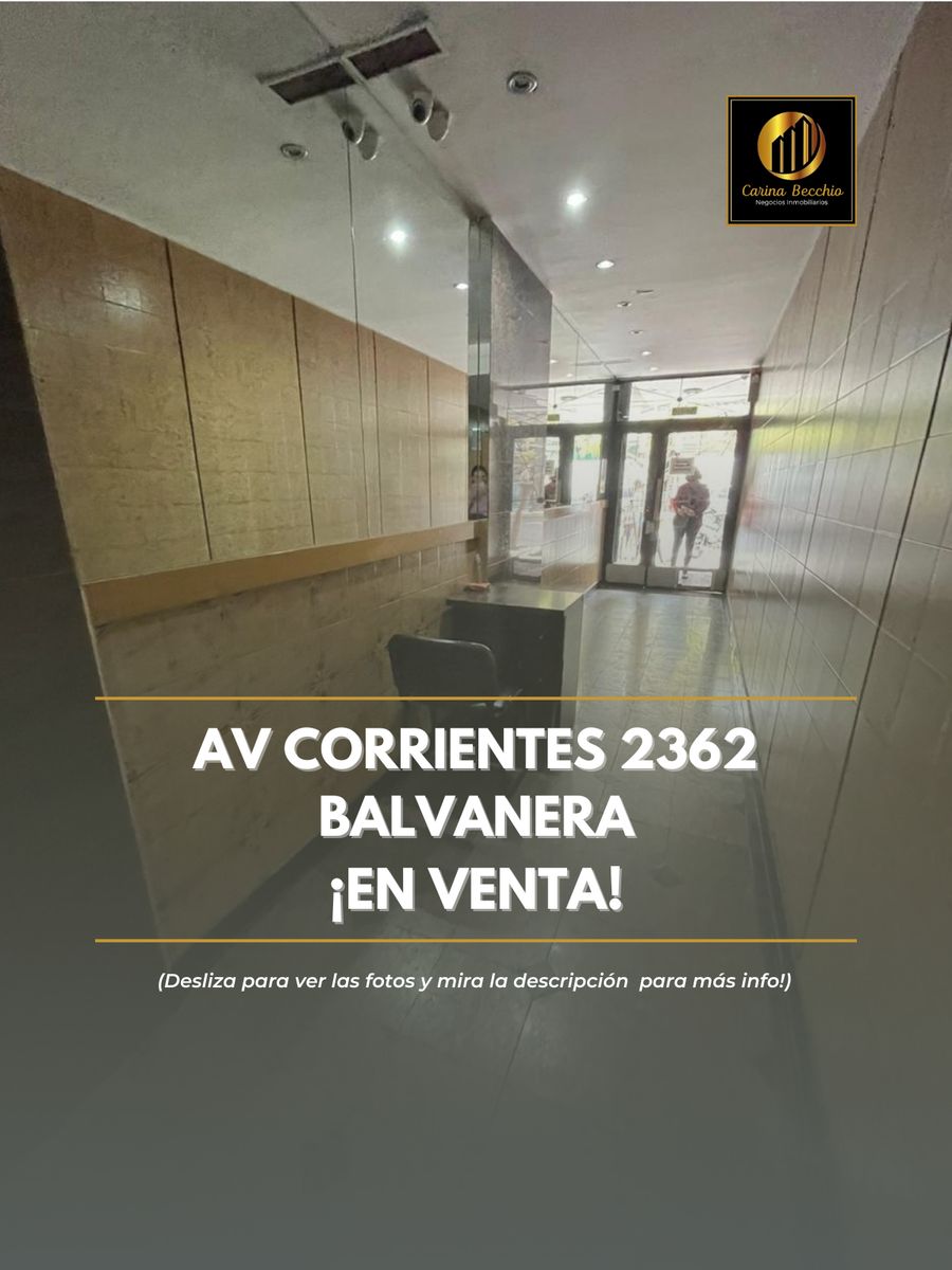 DEPARTAMENTO MONOAMBIENTE, EN VENTA, ZONA BALVANERA