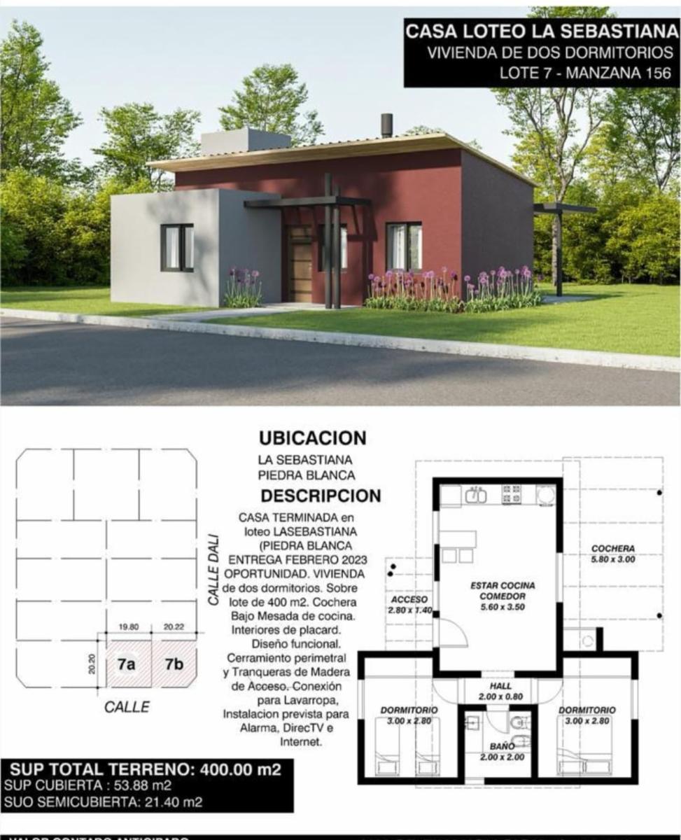 CASA EN LOTEO LA SEBASTIANA, PIEDRA BLANCA, MERLO, SAN LUIS — foto 7