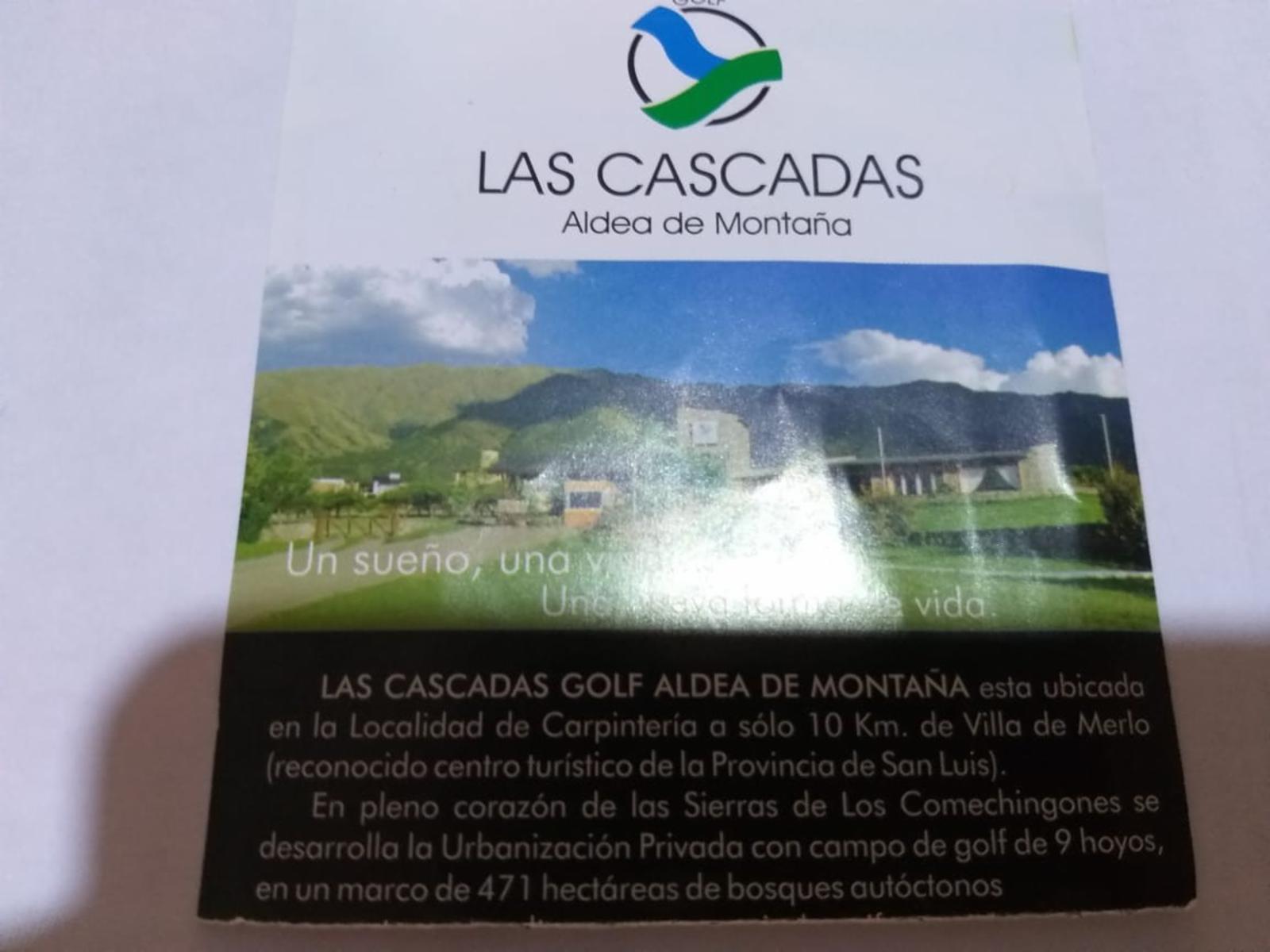 VENTA DE LOTE EN COUNTRY LAS CASCADAS, CARPNTERIA, MERLO, SAN LUIS — foto 6