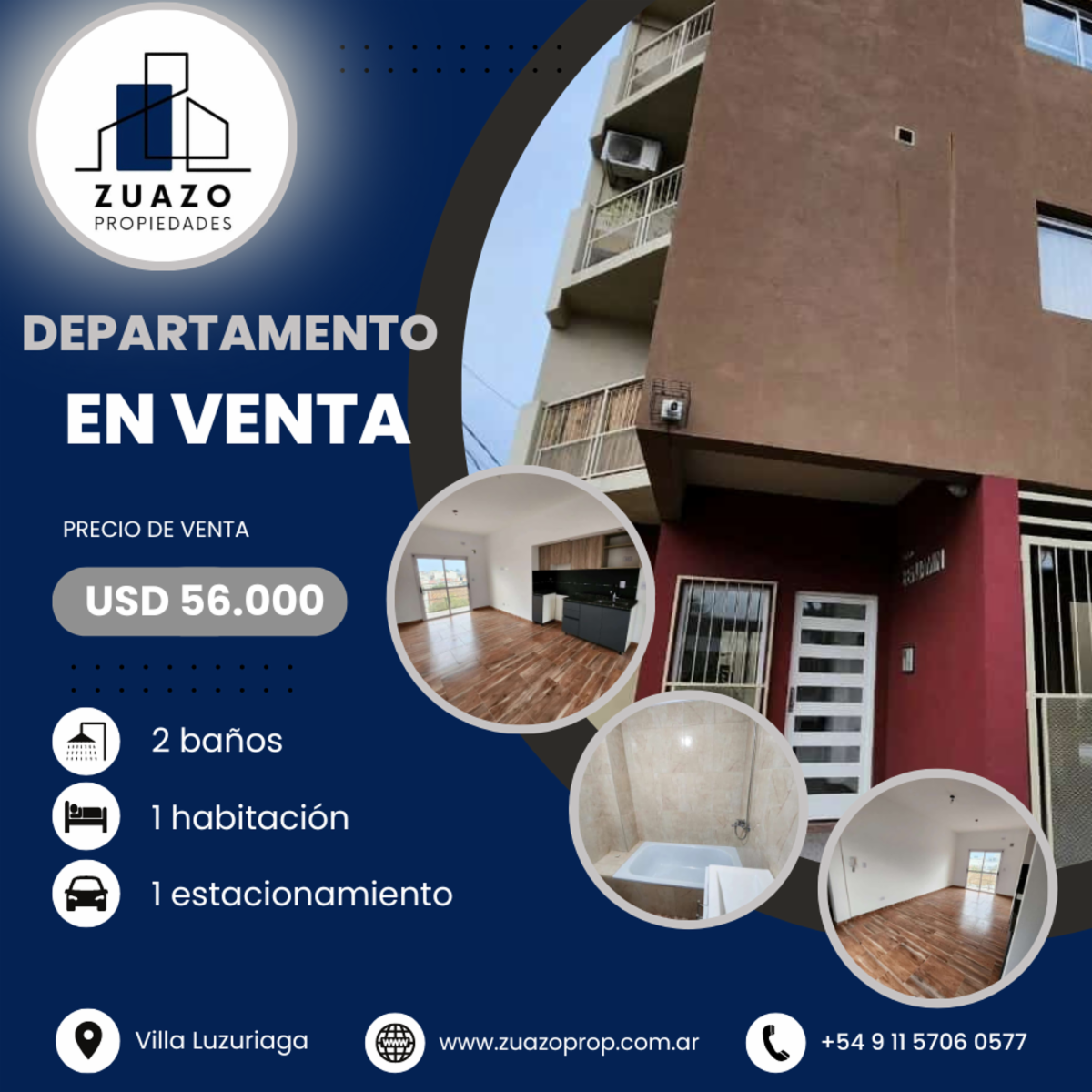 Moderno Departamento 2 ambientes a estrenar — foto 10