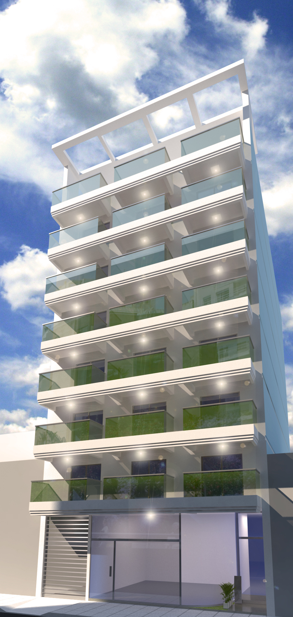 Rosario: Laprida 2062 Piso 1 Dto 04:Monoambiente al contrafrente de 39 m2 sin balcon, Santa Fe, Argentina