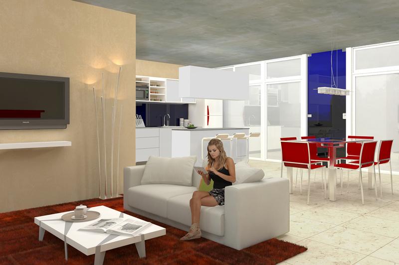 Rosario: Av. Eva Perón 8625, TORRE GREEN NORTE, Planta Baja dúplex 1 dormitorio Fisherton, Santa Fe, Argentina — foto 4