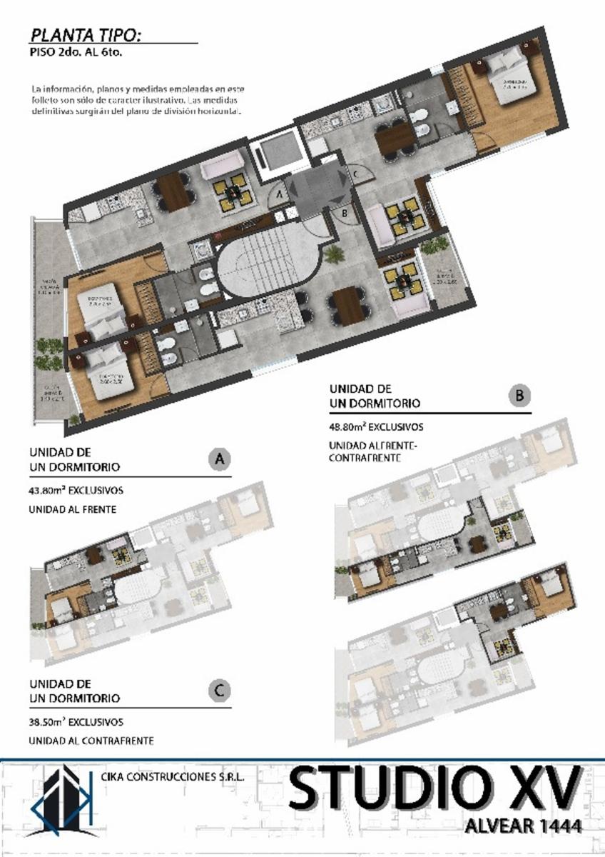 Rosario: Alvear 1444 Studio XV - Cochera en planta baja de 12 m2 3 unidades simples, Santa Fe, Argentina — foto 4