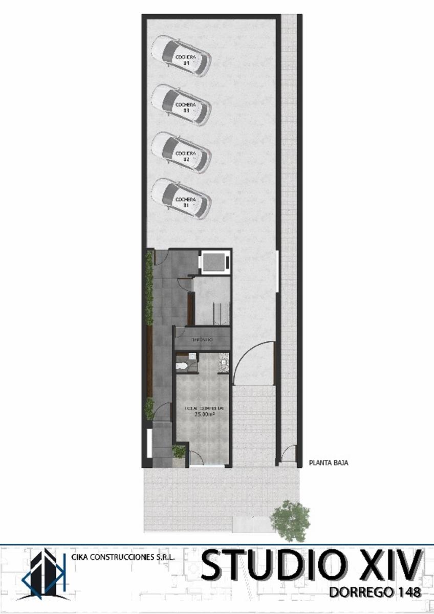 Rosario: Dorrego 148 Studio XIV - Cochera en planta baja de 20 m2, Santa Fe, Argentina — foto 3