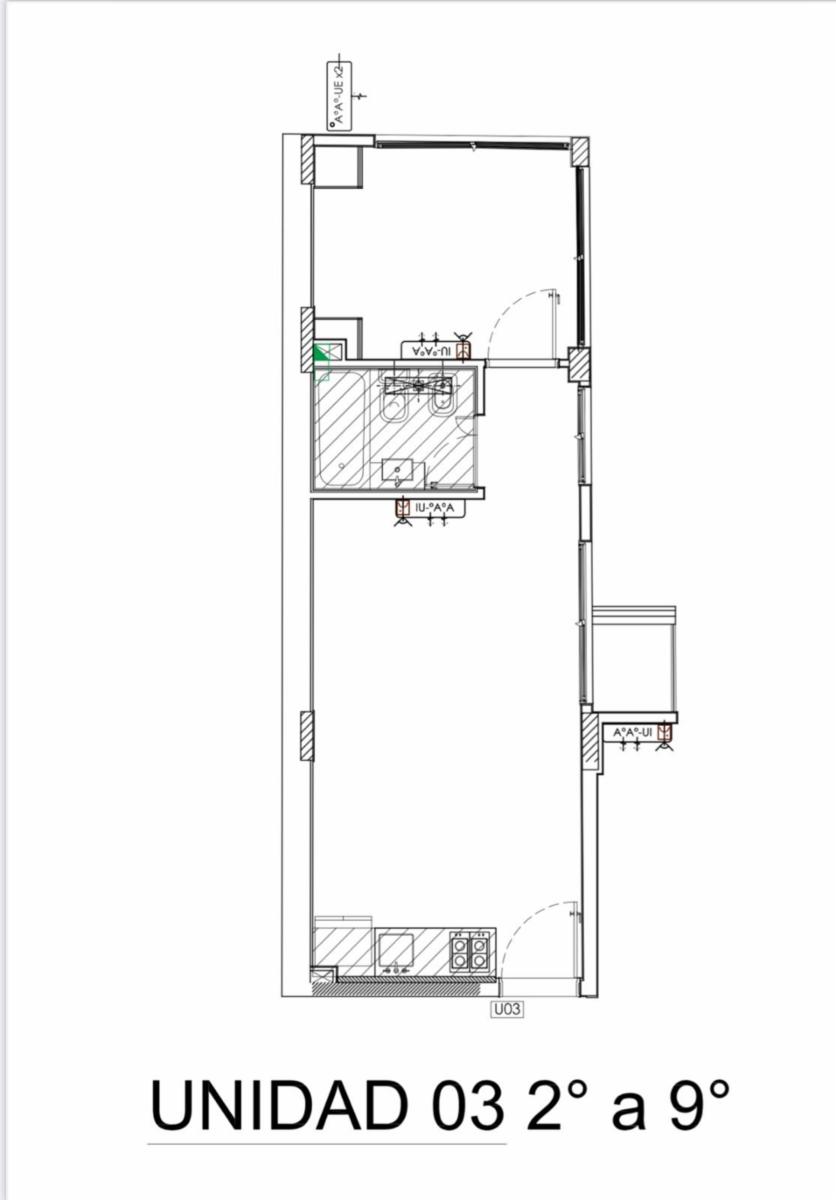 PETIT SOHO- Loft/ Studio 39 m2. Piso Alto - Borges 2100 - Palermo — foto 9