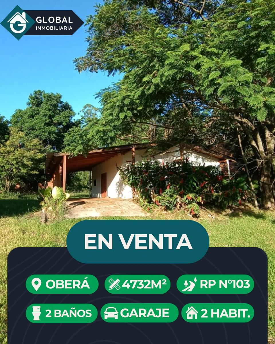 Venta de Casa Quinta en Oberá, Misiones 4700m² sobre Ruta 103 - 6