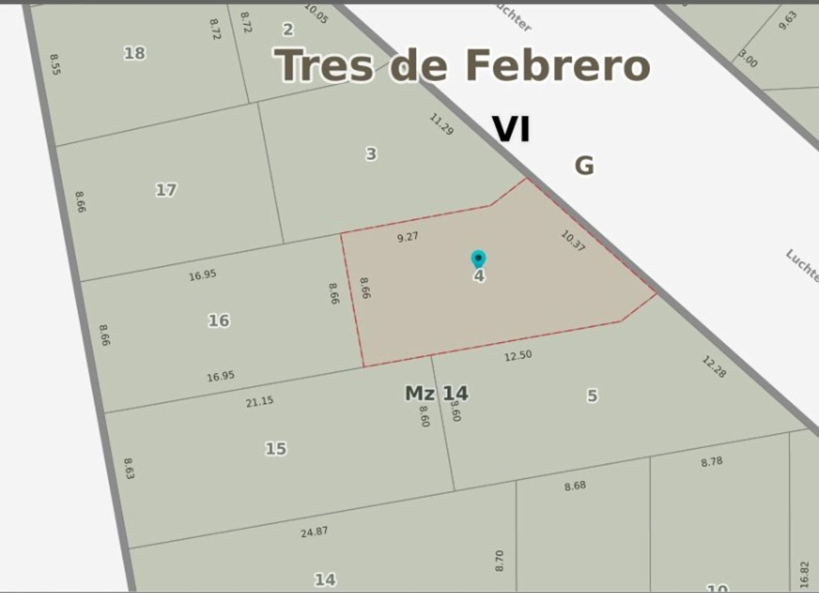 Lote a media cuadra de avenida Rivadavia - 4