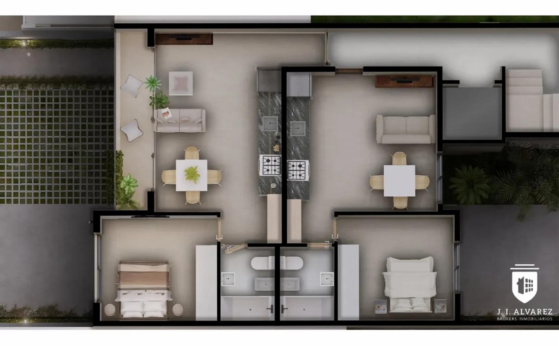 Excelente departamentos de 2 ambientes en pozo, en El Palomar Oportunidad — foto 4