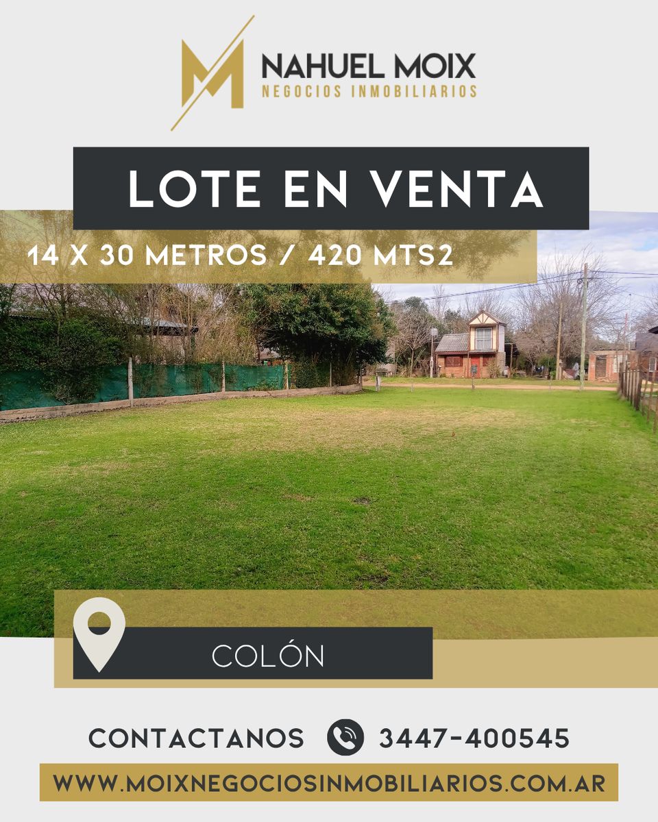 Excelente terreno en Colón, Ideal inversión