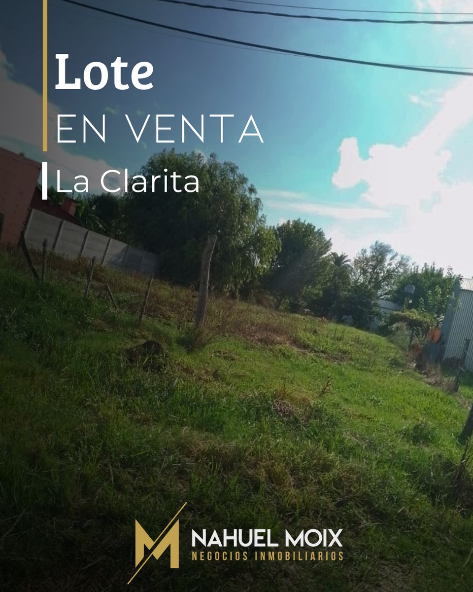 Amplio lote en La Clarita