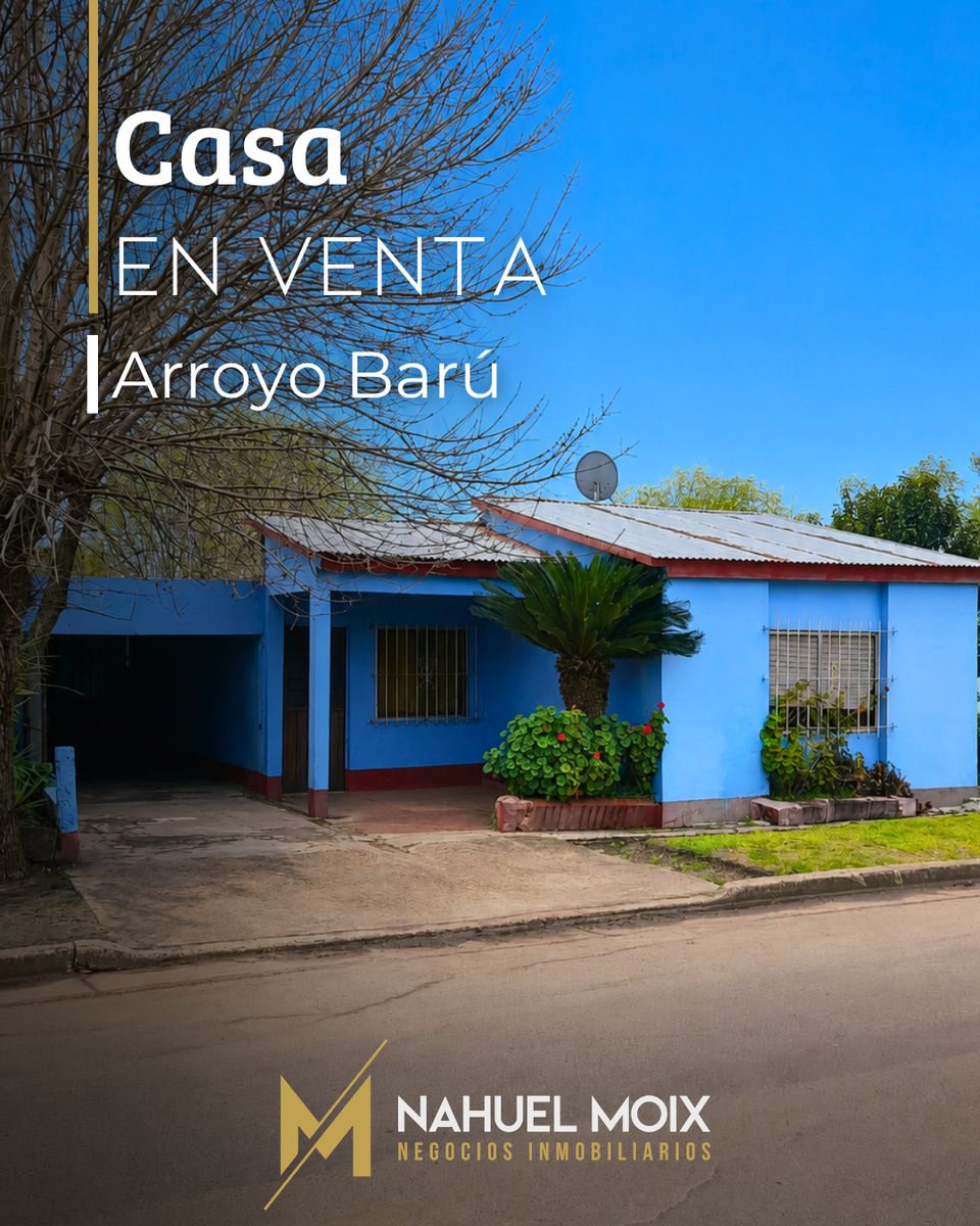 Casa con amplio patio en Arroyo Barú