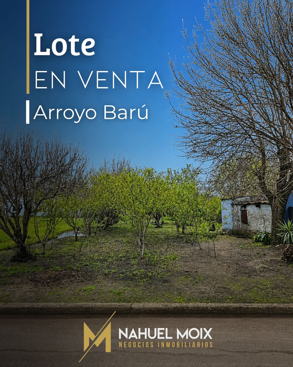 Estratégico lote en Arroyo Barú