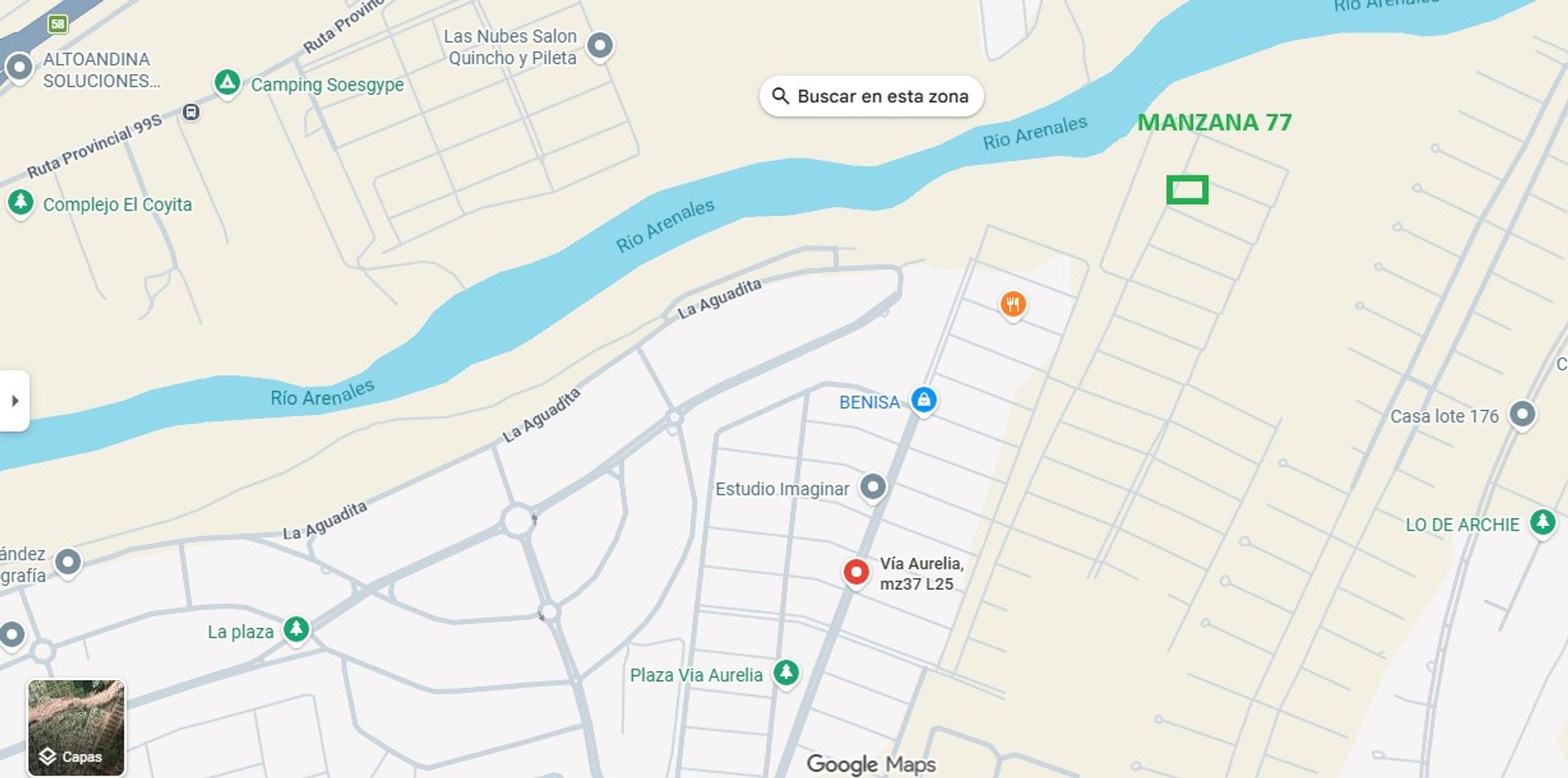 Venta Terreno Vía Aurelia Etapa 2 Mza 77, Lote 15 - 2