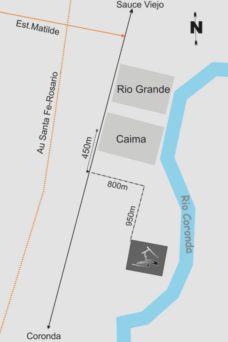 Lotes altos del Dorado en Caima a metros del Río Coronda - 5