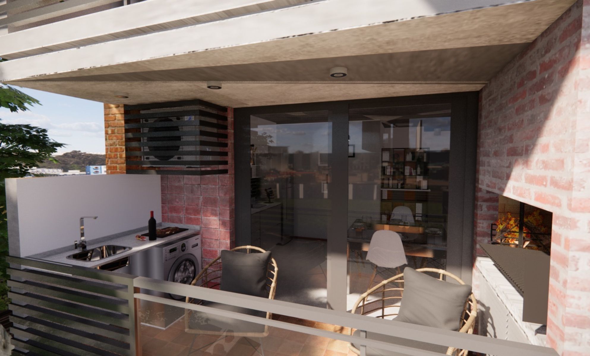 Departamento a estrenar de 2 dormitorios Zona Jerárquicos - 2